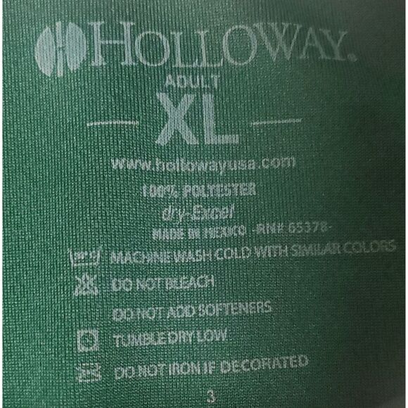 Holloway Green Bay Packers Football Men's Adult XL Polo Shirt Embroidered Logo - Picture 11 of 11